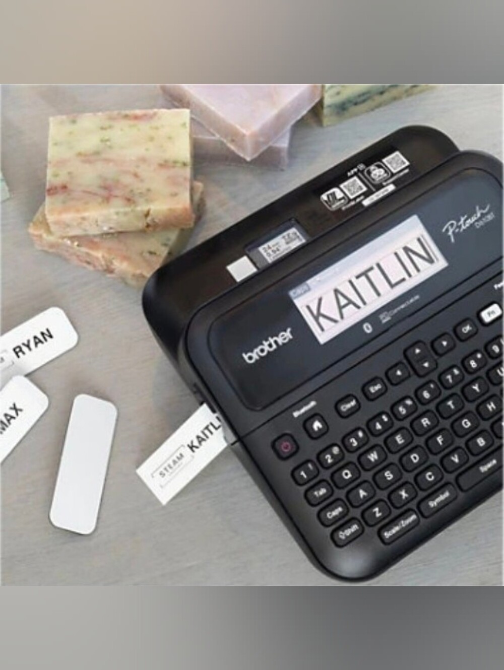 Brother® P-touch PT-D610BT Professional Connected Label Maker W/ Bluetooth. BNIB - Picture 3 of 8